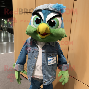 Green Blue Jay mascotte...