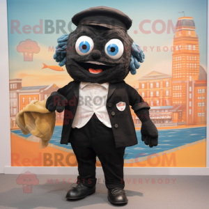 Black Fish And Chips maskot...