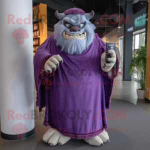 Purple Ogre mascotte...