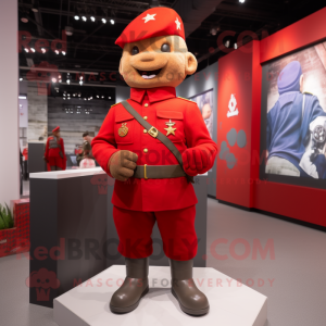 Red Army Soldier maskot...