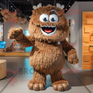 Brown Ice maskot kostyme...
