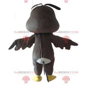 Stor sort hvit og gul babyfuglemaskott - Redbrokoly.com