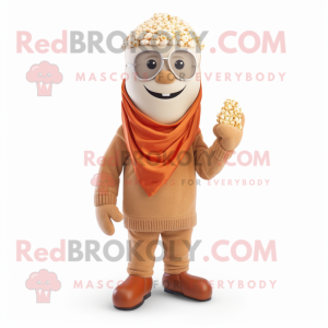 Rust Pop Corn maskot kostym...