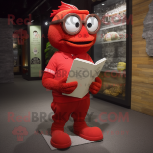 Red Cod maskot draktfigur...