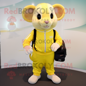 Citrongul Dormouse maskot...