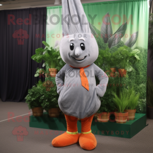 Gray Carrot mascotte...