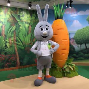 Gray Carrot mascotte...