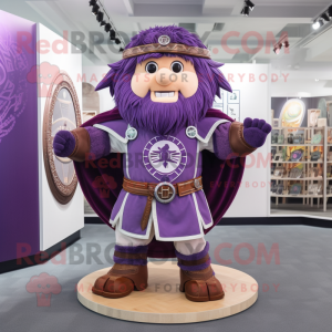 Purple Celtic Shield...