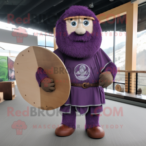 Lilla Celtic Shield maskot...