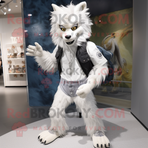 White Werewolf maskot...