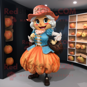 Peach Pirate maskot kostym...