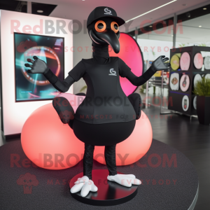 Black Flamingo mascotte...