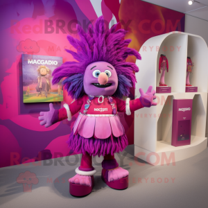 Magenta Chief mascotte...