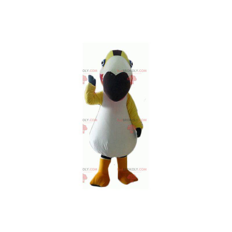 Mascotte d'oiseau coloré de toucan de perroquet - Redbrokoly.com