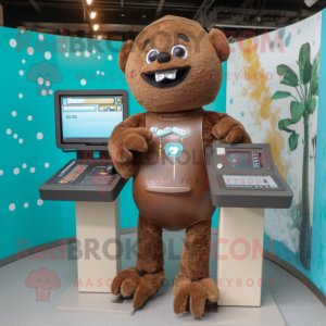 Bruin Computer mascotte...