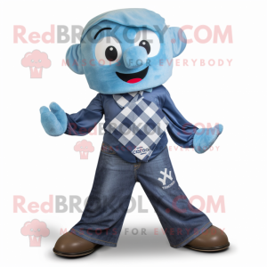 Blue Celtic Cross maskot...