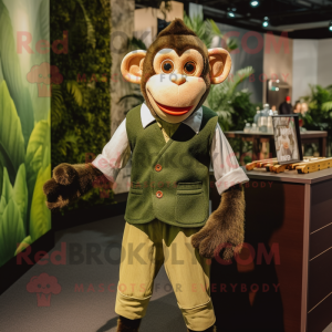 Olive Monkey mascotte...