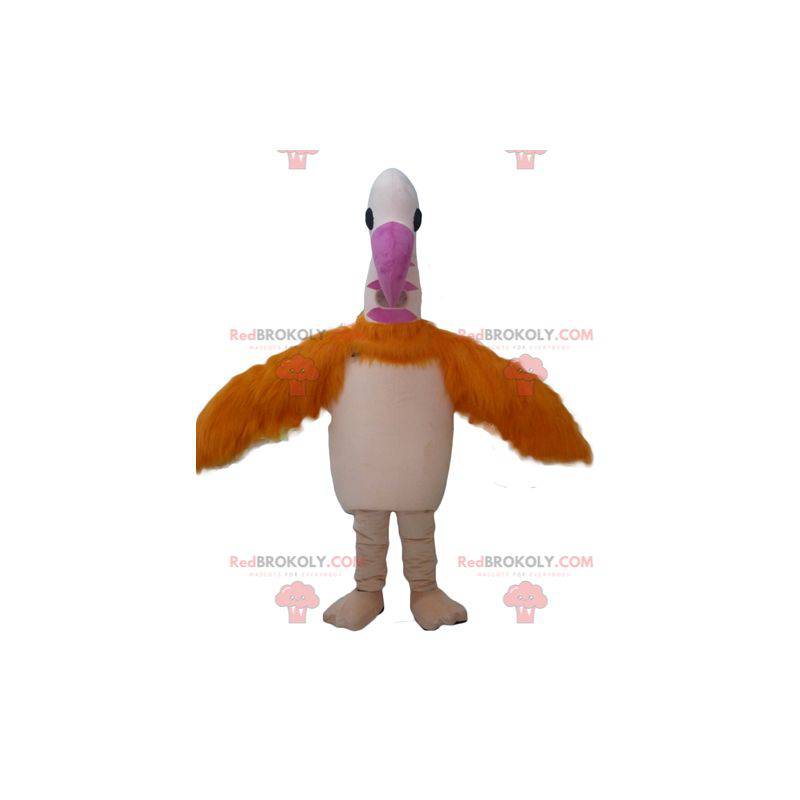 Giant ostrich flamingo mascot - Redbrokoly.com