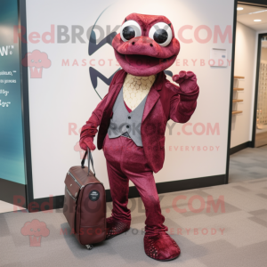 Maroon Python mascotte...