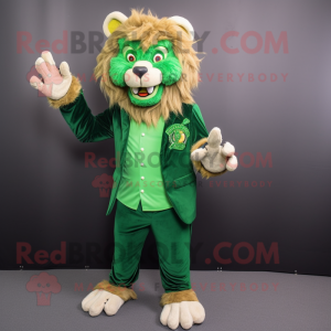 Forest Green Tamer Lion...