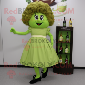 Postava maskota Olive Irish...
