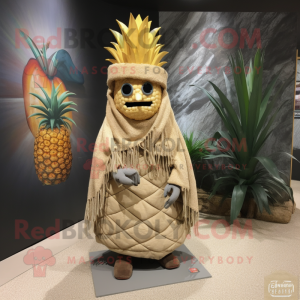 Tan Pineapple mascotte...