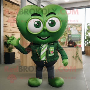 Forest Green Heart maskot...