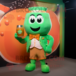 Peach Green Beer mascotte...