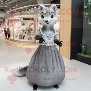 Postava maskota Grey Marten...