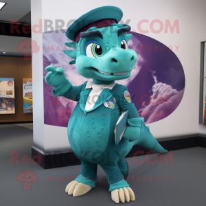 Teal Dragon mascotte...