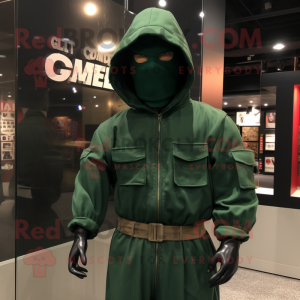 Forest Green Gi Joe maskot...