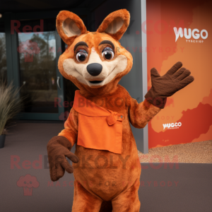 Rust Dingo maskot kostume...