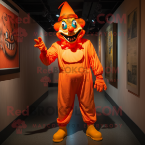 Postava maskota Orange Evil...