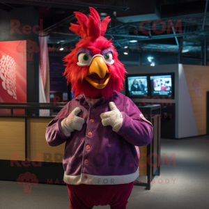 Magenta Roosters mascotte...