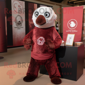 Maroon Seal mascotte...