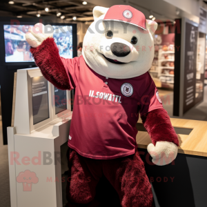 Maroon Seal mascotte...