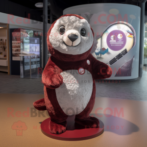 Maroon Seal mascotte...