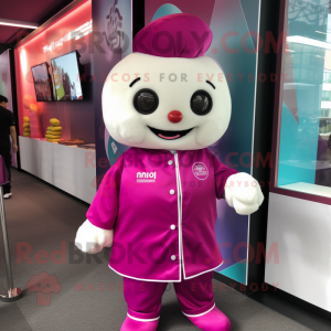 Magenta Dim Sum mascotte...