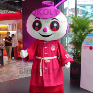 Magenta Dim Sum maskot...