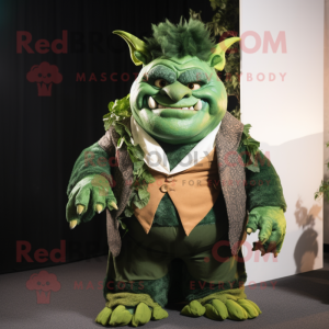 Forest Green Ogre mascotte...