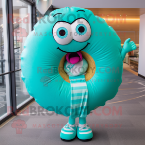 Turkis Donut maskot kostume...