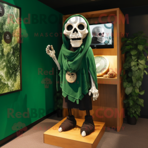 Forest Green Skull mascotte...