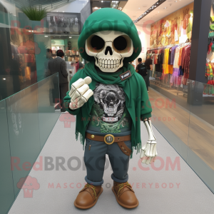 Forest Green Skull mascotte...