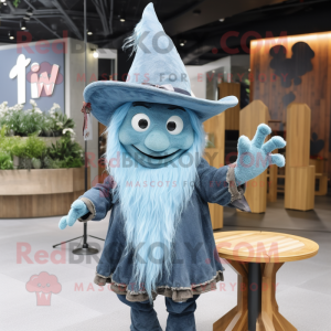 Cyan Witch S Hat mascotte...