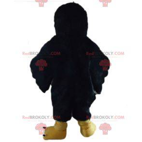 Gigante e dolce mascotte corvo nero e giallo - Redbrokoly.com