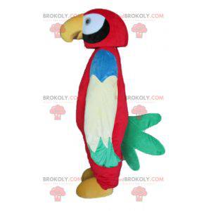 Obří vícebarevný papoušek maskot - Redbrokoly.com