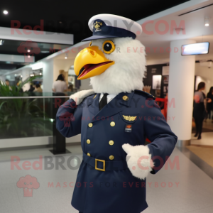 Navy Chicken maskot...