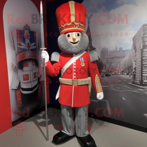 Mascotte argentée de la...