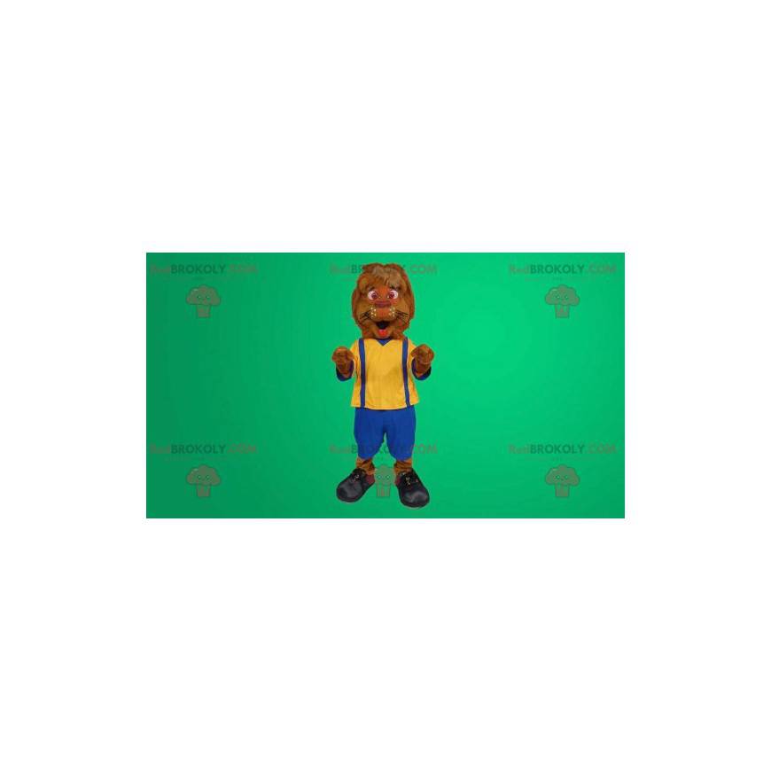 Tuta da mascotte leone - Redbrokoly.com