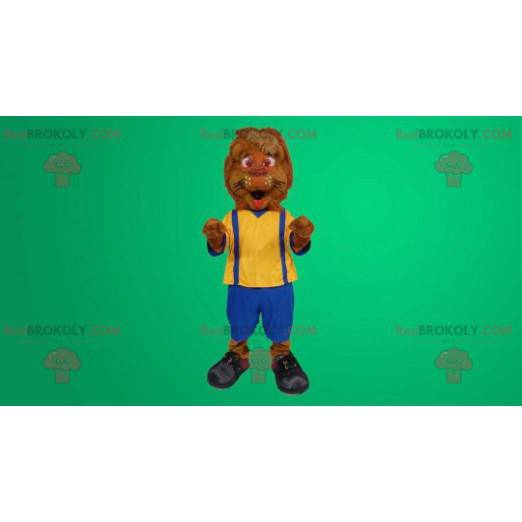 Tuta da mascotte leone - Redbrokoly.com